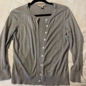 Banana republic small gray cardigan